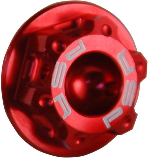 Powerstands Racing Magnetic Oil Drain Plug - 2017 Yamaha WR450F - Red
