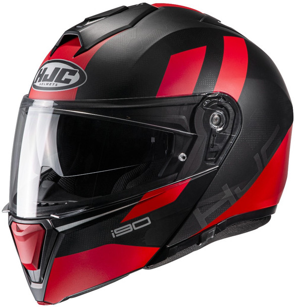 HJC i90 Helmet - Syrex - Red/Black - XL - [Open Box]