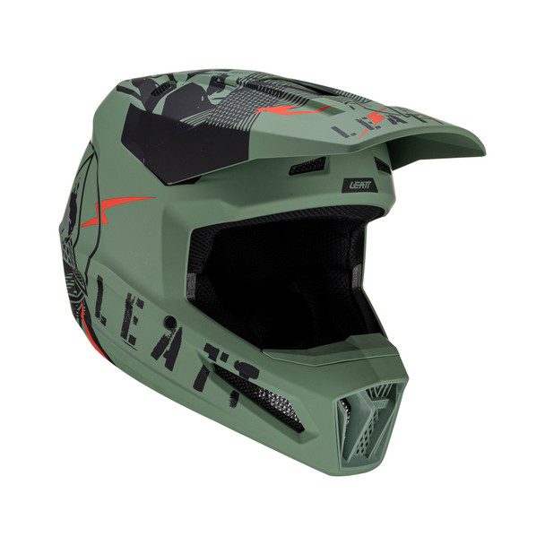 Leatt Moto 2.5 v23 Helmet - Cactus - SM [Blemish]