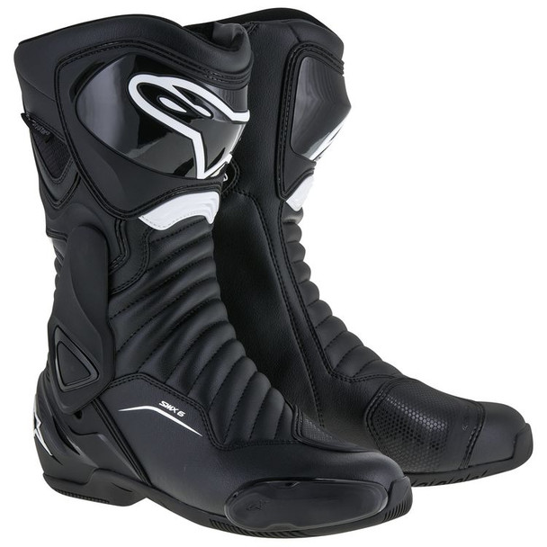 Alpinestars SMX-6 v2 Drystar Boots - Black ~ Size US 9 / EU 43 - [Blemish]