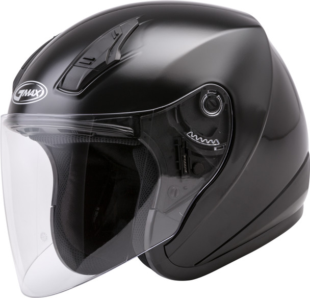 GMAX OF-17 Helmet  - Gloss Black - Size Large - [Blemish]