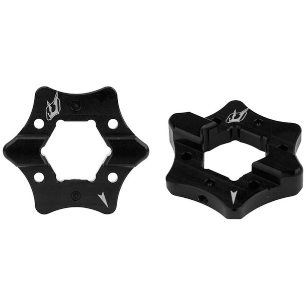 Driven Racing Pre-Load Adjusters - 17mm - Black