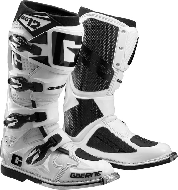 Gaerne SG12 Boots - White -  US 9