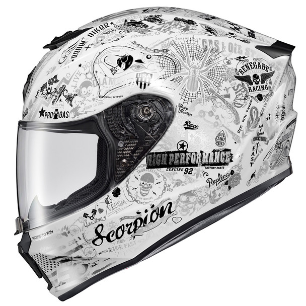Scorpion EXO-R420 Full-Face Helmet - Shake II