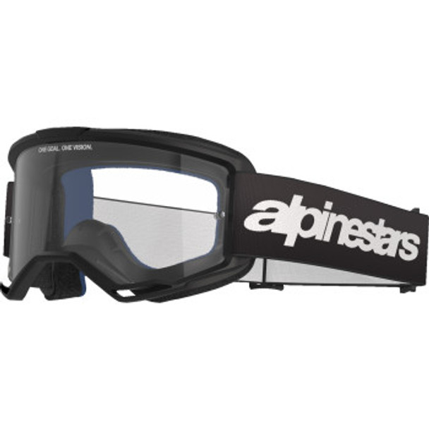 Alpinestars Vision 3 Goggle - Wordmark - Black - Clear - [Demo]