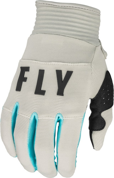 Fly Racing F-16 Gloves - Light Grey/Sky Blue - 2XLarge - 376-8122X