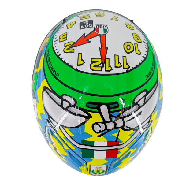 AGV GP Tech Limited Edition - Rossi "Wake Up!" Helmet - Large