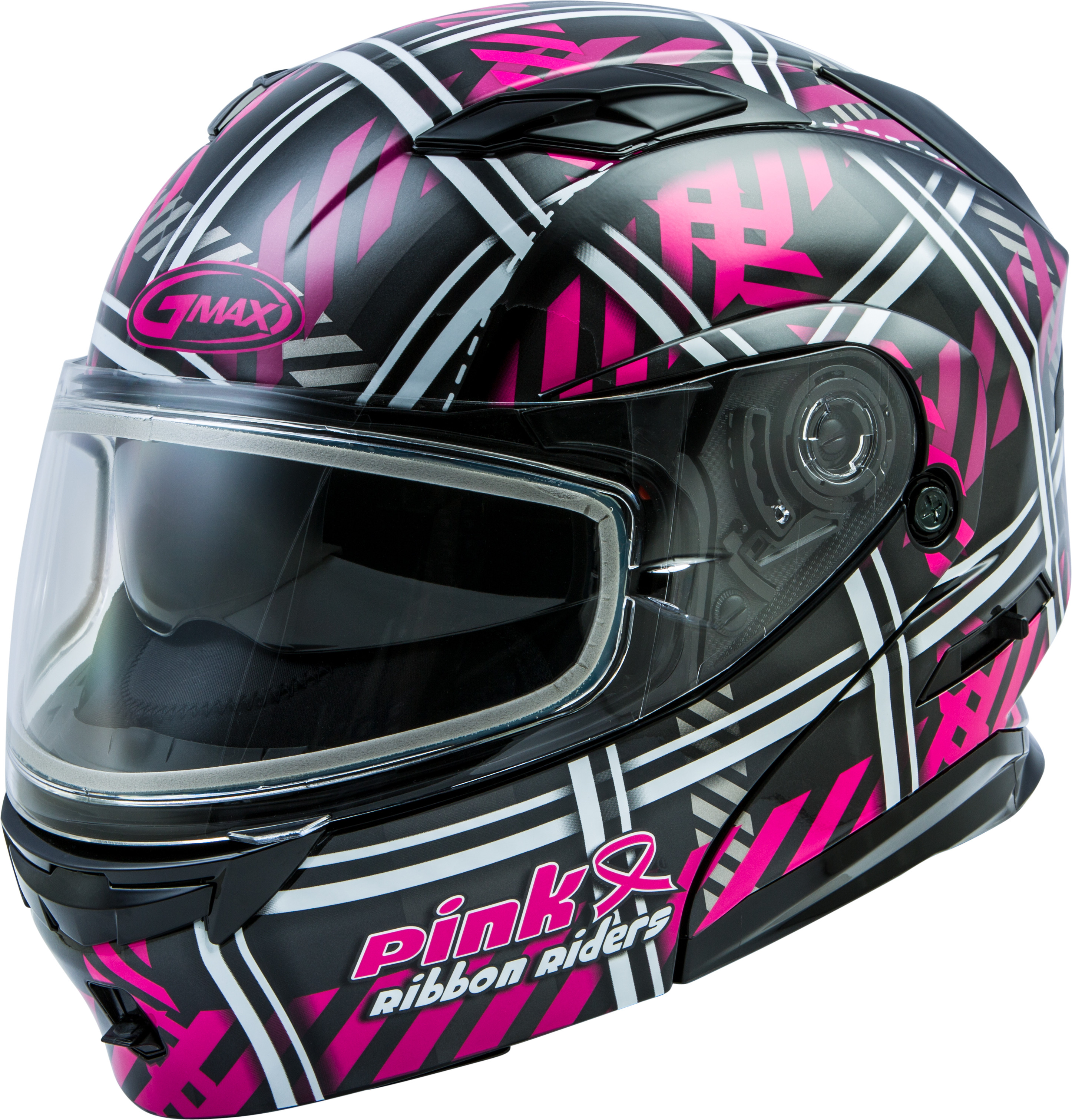 Pink ribbon riders helmet Clearance