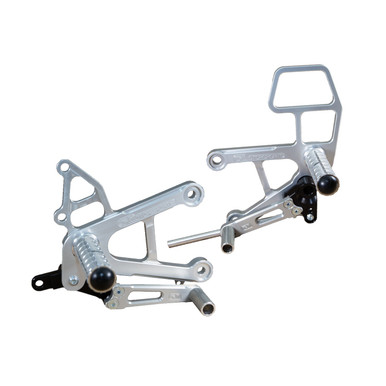 mammy様 Woodcraft Complete Rearset Kit: 05-06 Kawasaki Ninja ZX-6/ZX