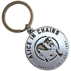 Alice In Chains Keychain: Three-Legged Dog