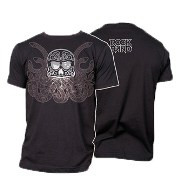 ROCK BAND "OCTO SKULL" T-shirt Large