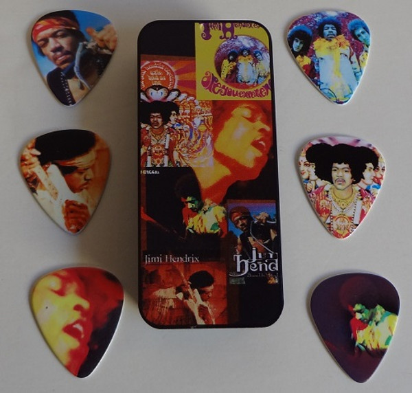 JIMI HENDRIX "FRONTLINE ALBUMS" Collectable pick tin