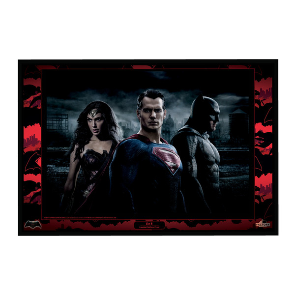 DC COMICS BATMAN VS SUPERMAN LITHOGRAPHIC PRINT SET