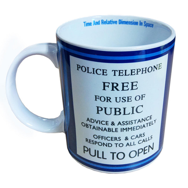 Doctor Who Tardis 11oz coffee Mug