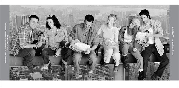 Friends "Over New York" 12 oz ceramic coffee mug