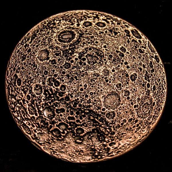 Super Blood Moon Coin in Solid Copper