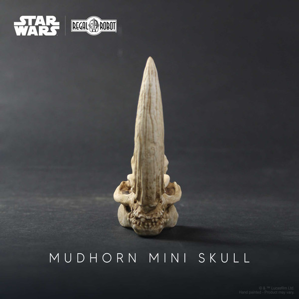 The Mandalorian – Mudhorn Skull Mini Sculpture