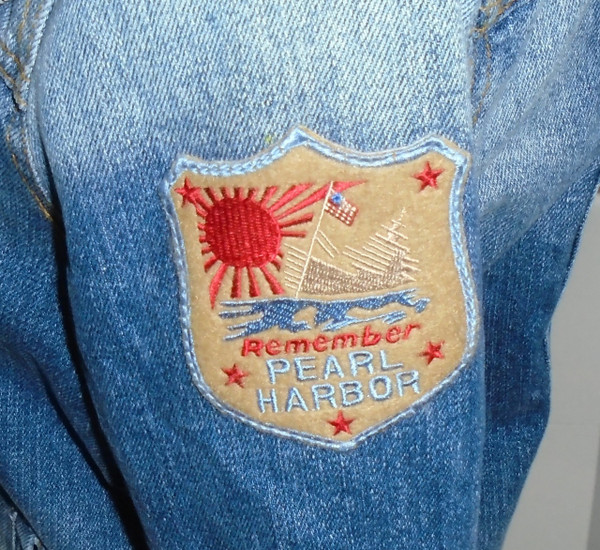 WOLFGANG'S DESIGNS BY DRAGONFLY DENIM JACKET ROLLING STONES  Womens LARGE