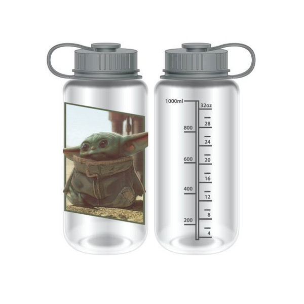 Mandalorian The Child End Credits Art 30 oz. Water Bottle