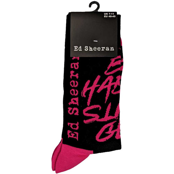 ED SHEERAN UNISEX ANKLE SOCKS: BAD HABITS