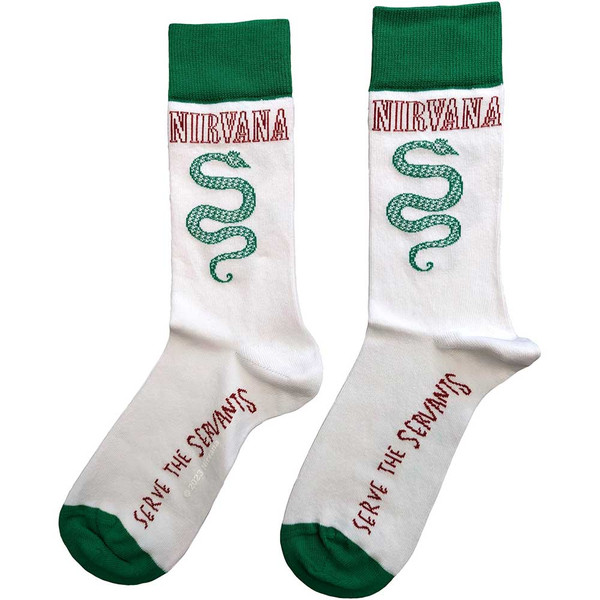 NIRVANA UNISEX ANKLE SOCKS: SERVE THE SERVANTS