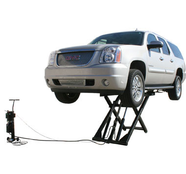 Portable Midrise Scissor Lift (6,000 lbs capacity) - Atlas Auto