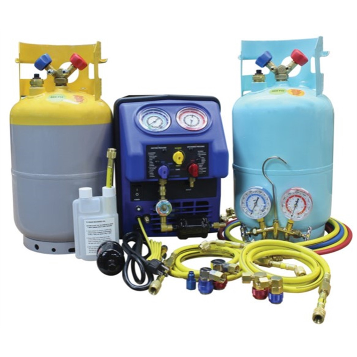 R134a/R1234yf Complete A/C Recovery System - ATLAS Auto Equipment