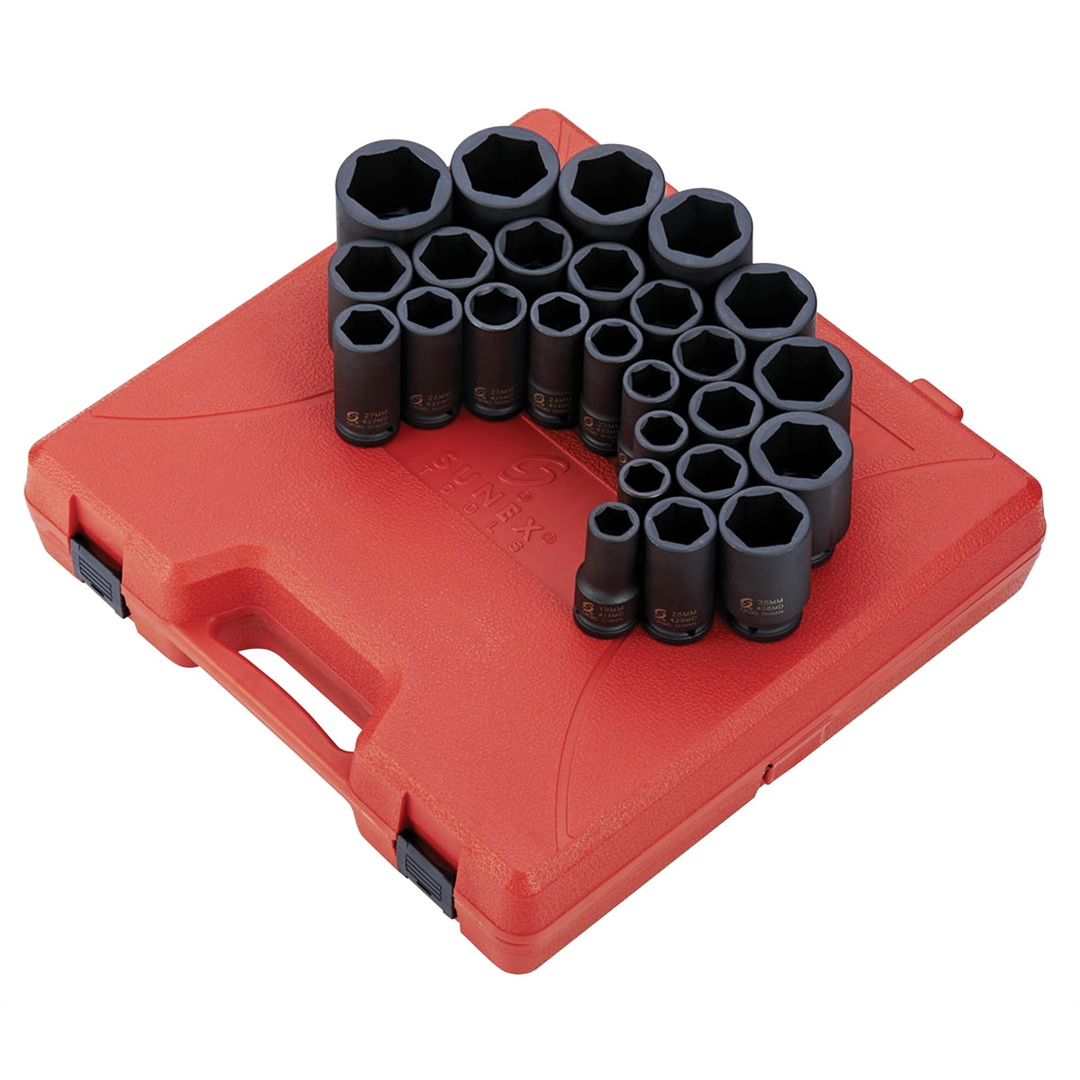26-Piece 3/4 in. Drive 6-Point Metric - ATLAS Auto Equipment
