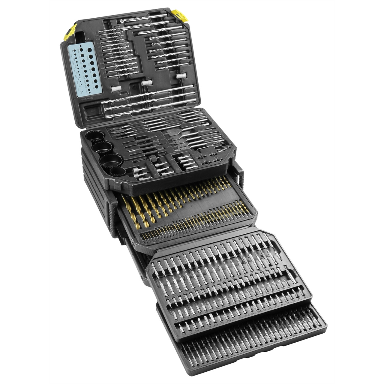 Master Drill Bit 326-Piece Set, includes Bits & Ac