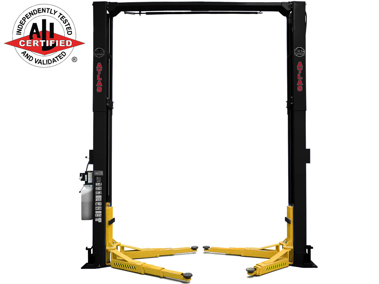 ATLAS Platinum PVL-12BK ALI Certified 12,000 Lbs. Capacity 2 Post Lift