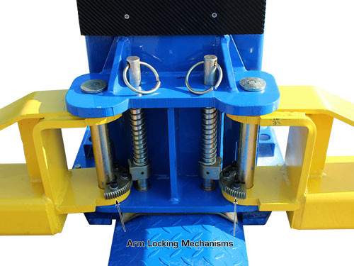 Atlas BP12000 2 Post Lift with Bottom Plate Atlas Automotive Equipment