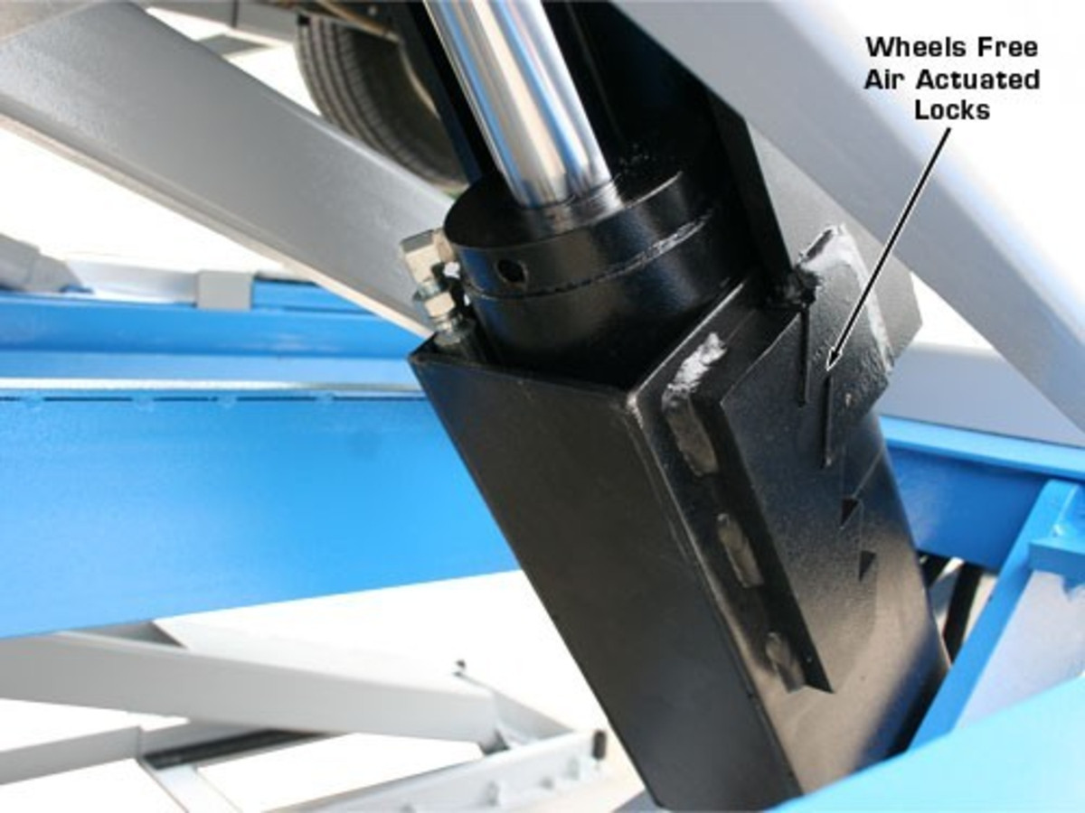 Alignment Scissor Lift with WheelsFree System Atlas 12AWFSL