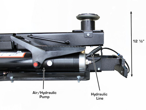 APEX RJ7 7,000 lbs. Capacity Air/Hydraulic Rolling Jack