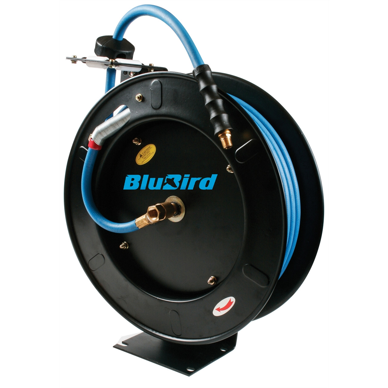 Retractable Air Hose Reel 1/2 Inch x 50Ft Auto Rewind Hose-Reel w