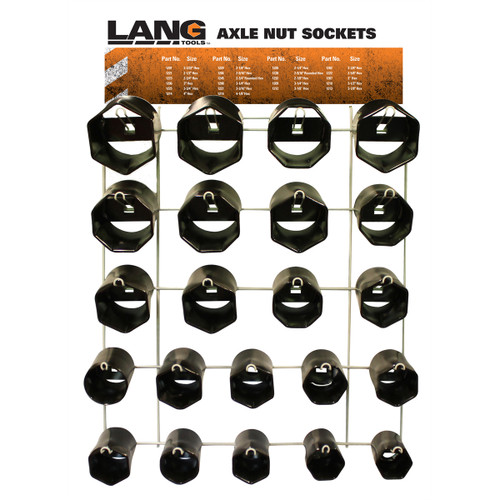 Axle Nut Display 22 Pc Axle Nut Display 22 Pc