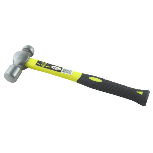 8 oz. Ball Peen Hammer with Fiberglass Handle - ATLAS Auto Equipment