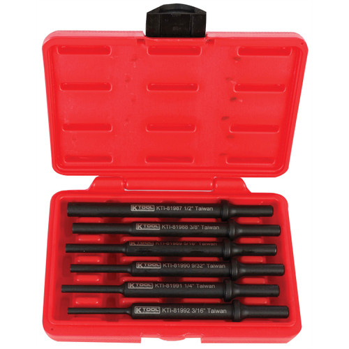 K Tool International Drift Brass Punch Set 5 Piece KTI72970