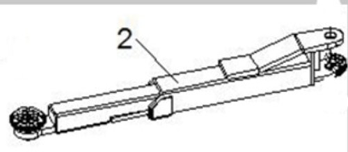 Z11A320000 Atlas Arm Assembly - PVL-9BP Z11A320000 Atlas Arm Assembly - PVL-9BP