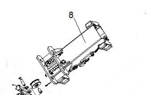 Carriage assembly - Atlas PVL-9BP - Z11A201000 Carriage assembly - Atlas PVL-9BP - Z11A201000