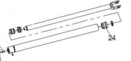 Cylinder guiding cover - Atlas PVL-9BP - Z11AY63802 Cylinder guiding cover - Atlas PVL-9BP - Z11AY63802