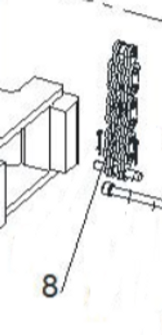 Chain 644X121 - Atlas PVL-9BP - 0215111 Chain 644X121 - Atlas PVL-9BP - 0215111
