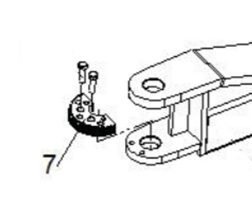 Anti-rotating gear - Atlas PVL-9BP/PVL 10/PVL 10H/PVL 12/PVL 15 - Z23A310001 Anti-rotating gear - Atlas PVL-9BP/PVL 10/PVL 10H/PVL 12/PVL 15 - Z23A310001