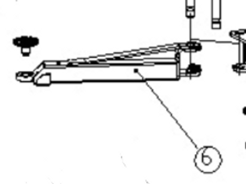 Long arm assembly - PVL 10 & PVL 10H - Z23A310000AM Long arm assembly - PVL 10 & PVL 10H - Z23A310000AM