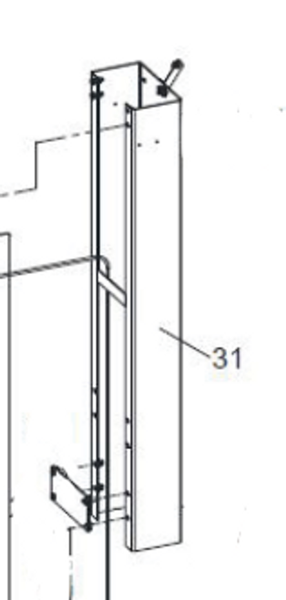 Column extension - Atlas PVL 12 - Z23G112000 Column extension - Atlas PVL 12 - Z23G112000