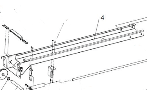 Beam A weldment - Atlas  PVL 12 - Z23G411000 Beam A weldment - Atlas  PVL 12 - Z23G411000