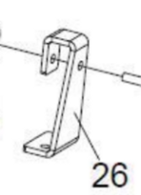 Roller bracket - Atlas PVL 12 - Z23G131001 Roller bracket - Atlas PVL 12 - Z23G131001