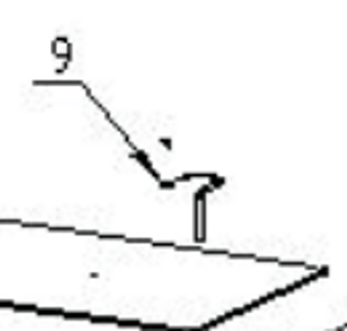 Plate stop pin - Atlas PVL 14 - Z72A339000 Plate stop pin - Atlas PVL 14 - Z72A339000