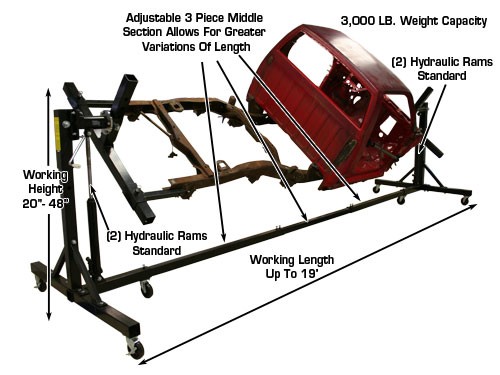 Auto SPINS Rotisserie - Dimensions