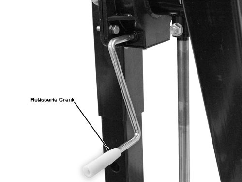 Auto SPINS Rotisserie - Parts