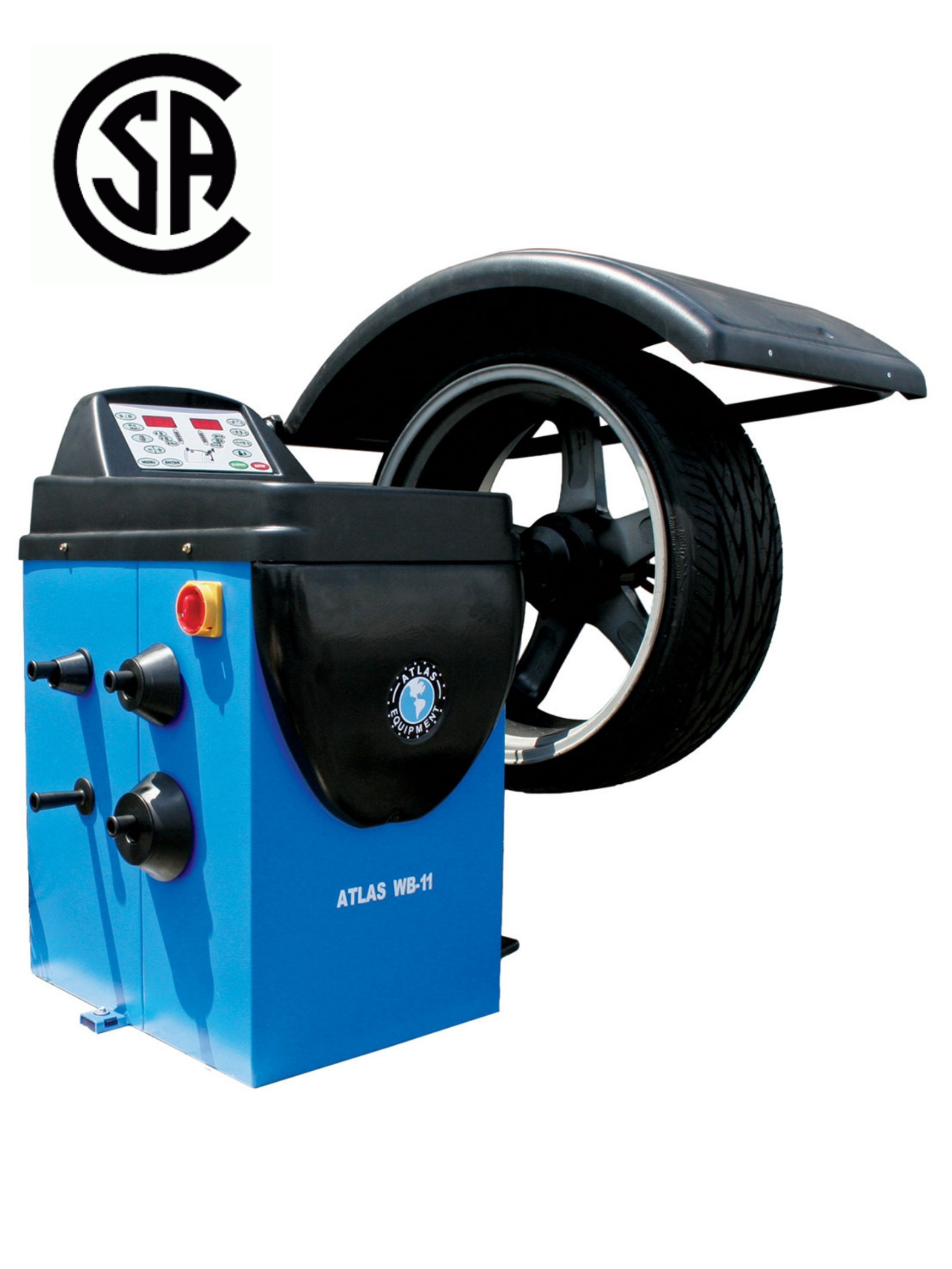 ATLAS WB11 Self-Calibrating Computer Wheel Balancer ATLAS WB11 Self-Calibrating Computer Wheel Balancer